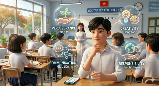 Video AI mở đầu Hoạt động trải nghiệm lớp 11 Chủ đề 9