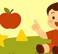 Giáo án mầm non: Nhân biết phân biệt Màu đỏ - Màu vàng