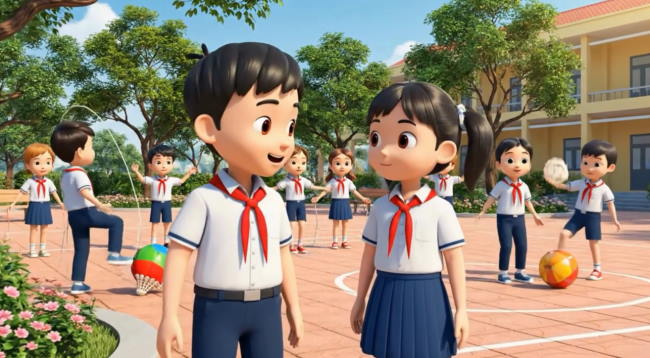 Video khởi động Mĩ thuật 4 Chủ đề 6: Mái trường yêu dấu