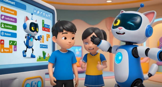 Video khởi động Tin học 4 Bài 14: Khám phá môi trường lập trình trực quan