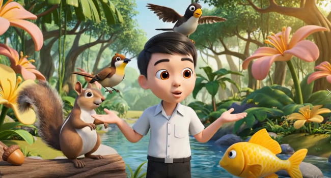 Video khởi động Ngữ văn 6 Ngữ văn 6 Bài 9: Các loài chung sống với nhau như thế nào?