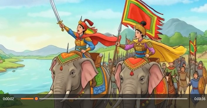 video ai khoi dong tieng viet 3 bai 23 hai ba trung 1*544494