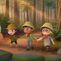 Video AI khởi động Tiếng Việt 3 Bài 24: Cùng Bác qua suối