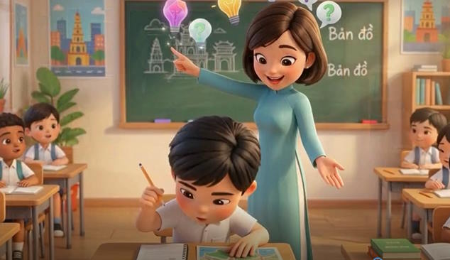 Video AI mở đầu Ngữ văn lớp 7 Bài 8 Bản đồ dẫn đường