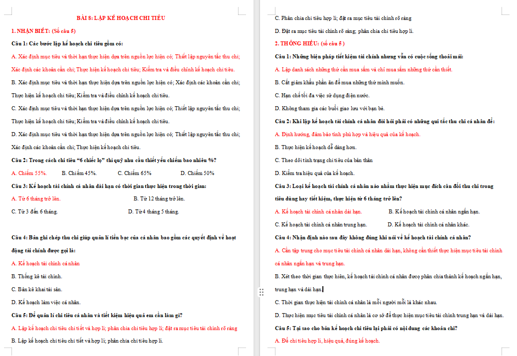 Trò chơi khởi động Giáo dục công dân 8 Bài 8