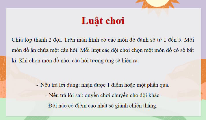 PowerPoint trò chơi khởi động Giáo dục công dân 7 Bài 2