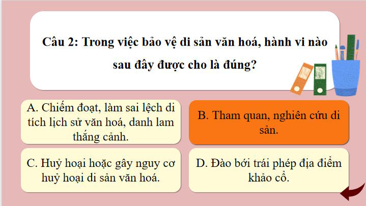 PowerPoint trò chơi khởi động Giáo dục công dân 7 Bài 5