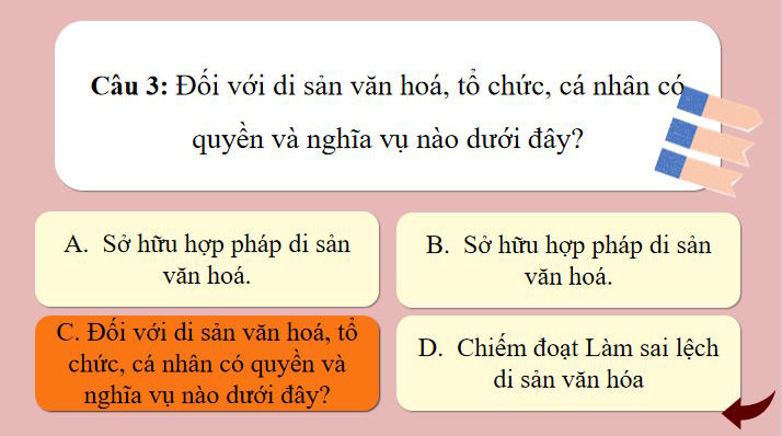 PowerPoint trò chơi khởi động Giáo dục công dân 7 Bài 5