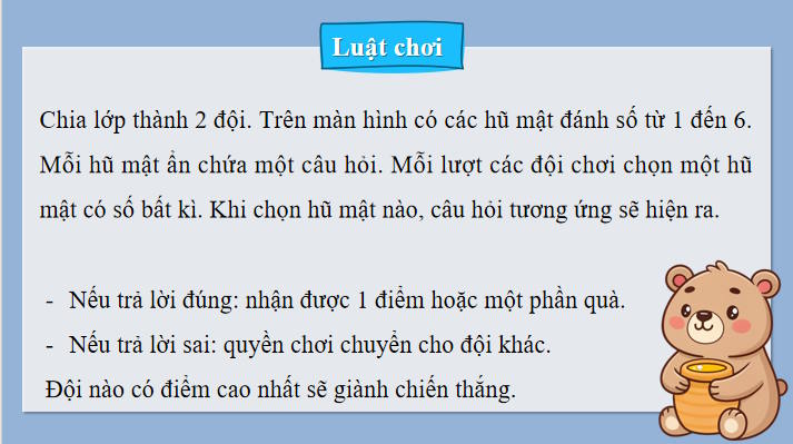 PowerPoint trò chơi khởi động Giáo dục công dân 7 Bài 6