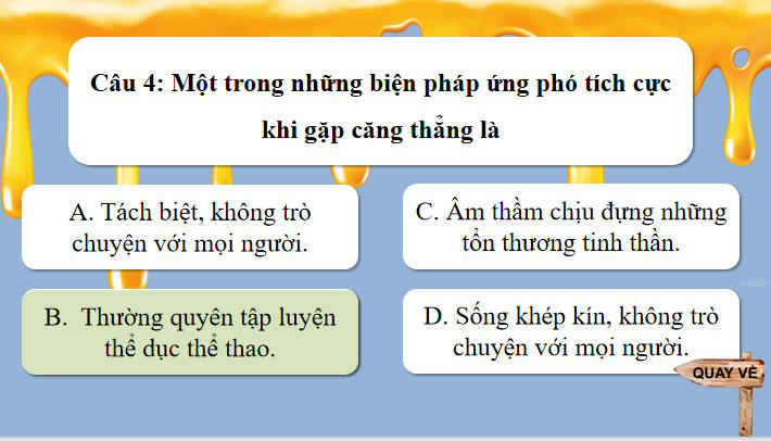 PowerPoint trò chơi khởi động Giáo dục công dân 7 Bài 6