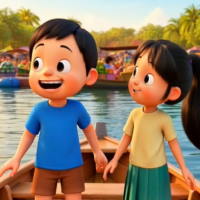 Video AI khởi động Lịch sử - Địa lí 4 Bài 25: Dân cư và hoạt động sản xuất ở vùng Nam Bộ