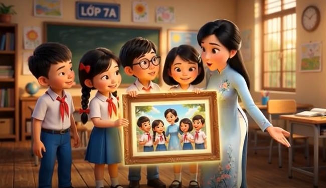 Video AI khởi động Mĩ thuật 7 Bài 14