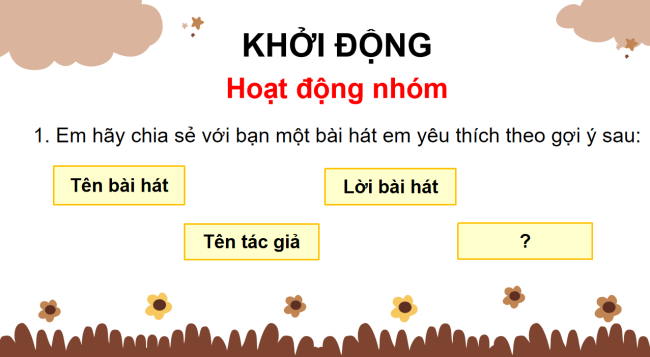 PowerPoint Tiếng Việt 3 Bài 1: Từ bản nhạc bị đánh rơi