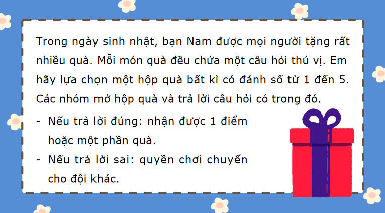 PowerPoint Trò chơi khởi động Khoa học tự nhiên 7