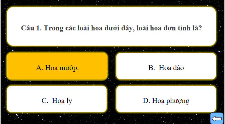 PowerPoint Trò chơi khởi động Khoa học tự nhiên 7