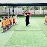 Giáo án mầm non: Chạy 15m liên tục theo hướng thẳng