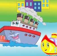 Giáo án mầm non: Truyện Tàu thuỷ tí hon