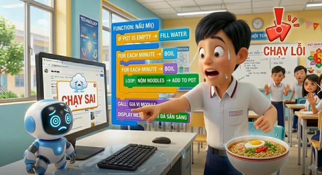 Video AI mở đầu Tin học lớp 8 Bài 12