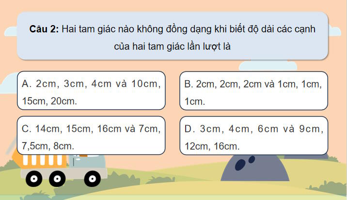 Trò chơi khởi động Toán 8 Bài 34