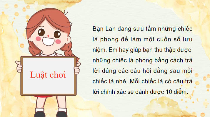 Trò chơi khởi động Toán 8 Bài 37