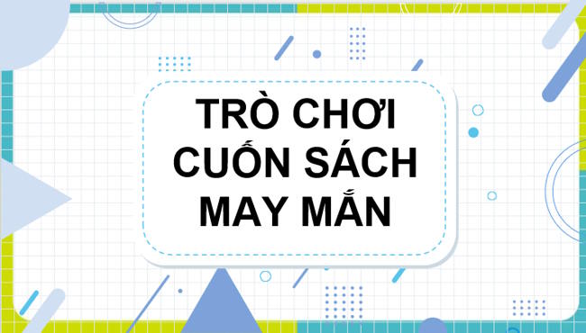 Trò chơi khởi động Toán 8 Bài 38