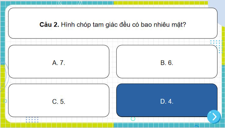 Trò chơi khởi động Toán 8 Bài 38
