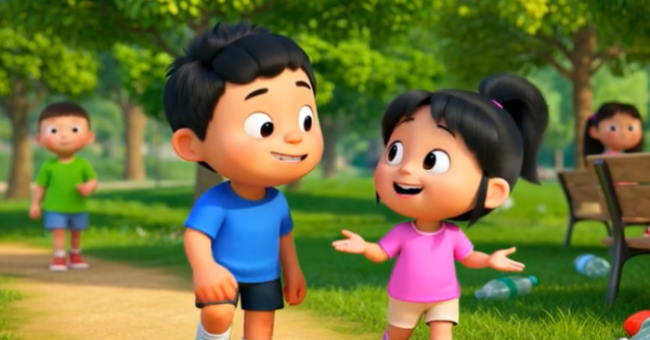 Video khởi động Mĩ thuật 4 Chủ đề 7: Môi trường xanh - sạch - đẹp