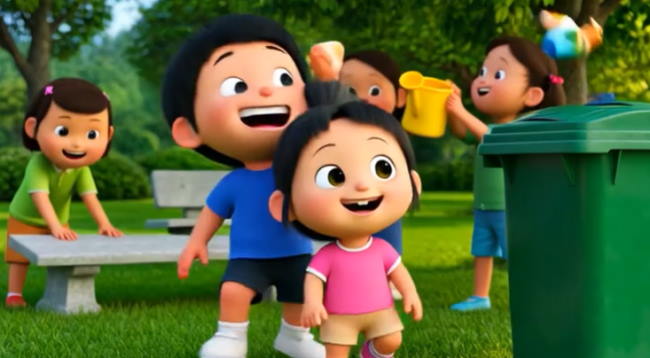 Video khởi động Mĩ thuật 4 Chủ đề 7: Môi trường xanh - sạch - đẹp