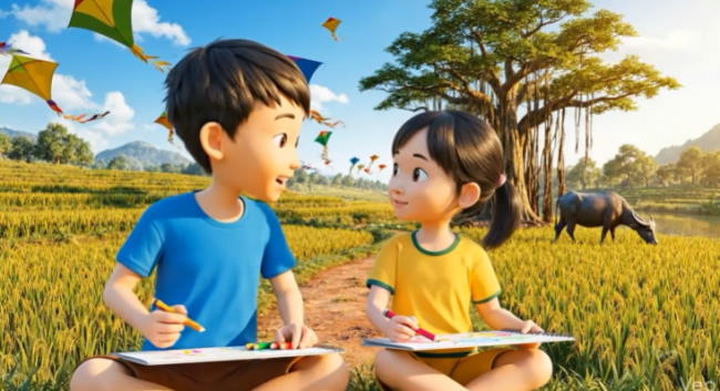 Video khởi động Mĩ thuật 4 Chủ đề 8