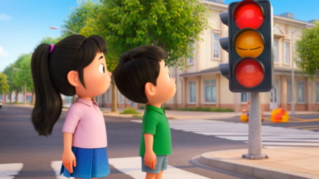 Video khởi động Đạo đức 3 Bài 9: Đi bộ an toàn