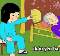 Giáo án mầm non: Bài hát Cháu yêu bà
