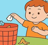 Giáo án mầm non: Thơ Không vứt rác ra đường