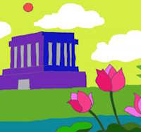 Giáo án mầm non: Thơ Hoa quanh Lăng Bác