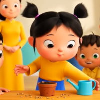 Video AI khởi động Công nghệ 4 Bài 4: Gieo hạt hoa, cây cảnh trong chậu