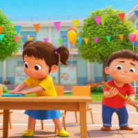 Video AI khởi động Đạo đức 4 Bài 3: Yêu lao động