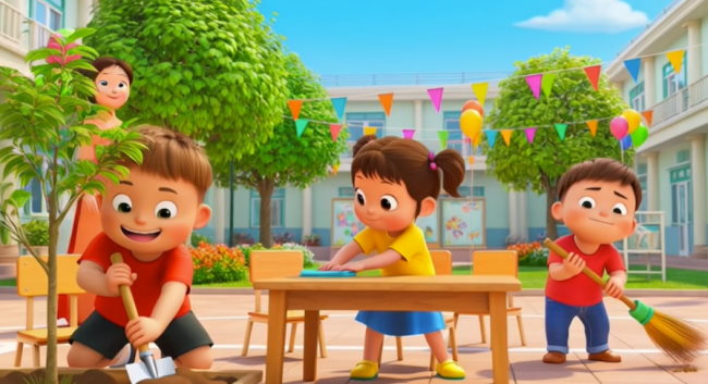 Video khởi động Đạo đức 4 Bài 3