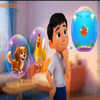 Video AI khởi động Công nghệ 7 Bài 13: Thực hành Lập kế hoạch nuôi vật nuôi trọng gia đình