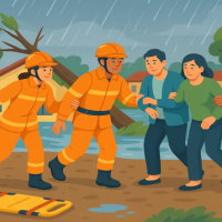 PowerPoint Tự nhiên và xã hội 2 Bài 30: Luyện tập ứng phó với thiên tai