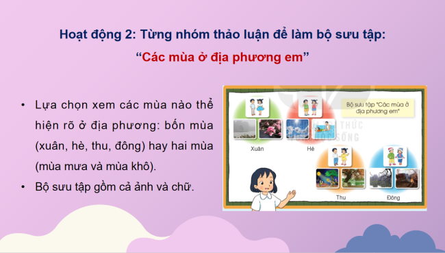 PowerPoint Tự nhiên và xã hội 2 Bài 31: Ôn tập chủ đề trái đất và bầu trời