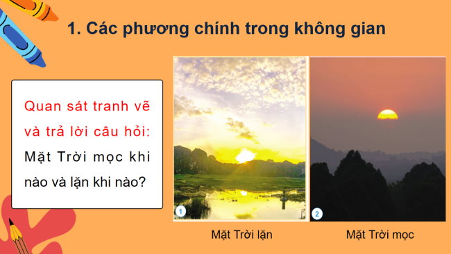 PowerPoint Tự nhiên và xã hội 3 Bài 20: Phương hướng