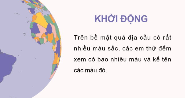 PowerPoint Tự nhiên và xã hội 3 Bài 22: Bề mặt trái đất