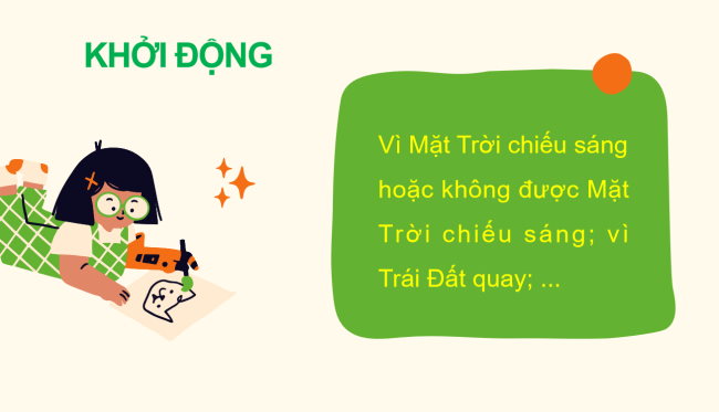 PowerPoint Tự nhiên và xã hội 3 Bài 23: Trái đất trong hệ mặt trời