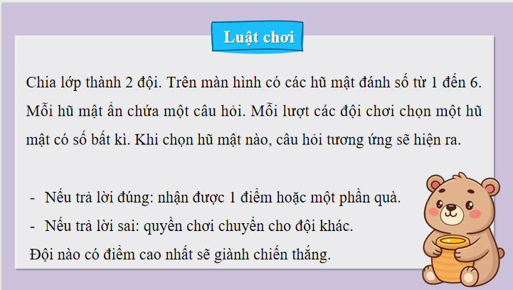 Trò chơi khởi động Toán 8 Bài 24