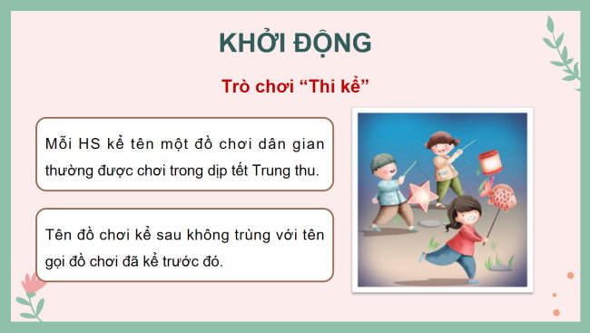 PowerPoint Công nghệ 4 Bài 13: Làm đèn lồng