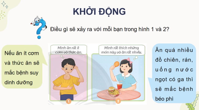 PowerPoint Khoa học 4 Bài 27: Một số bệnh liên quan đến dinh dưỡng