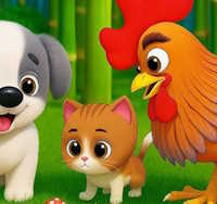 Giáo án mầm non: Cún con và mèo con