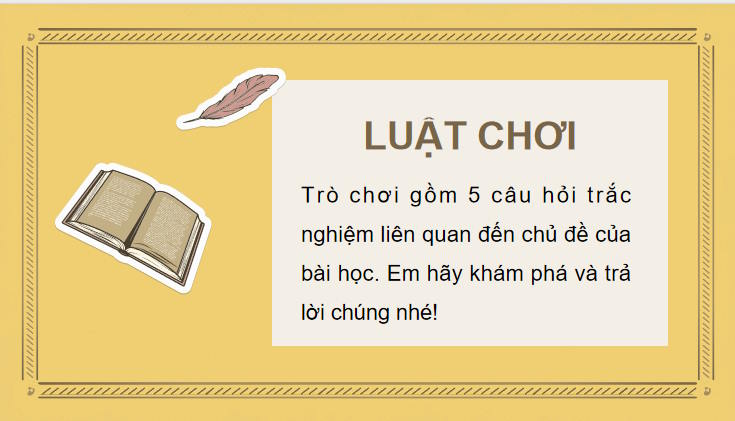 Trò chơi khởi động Toán 8 Bài tập cuối chương 3