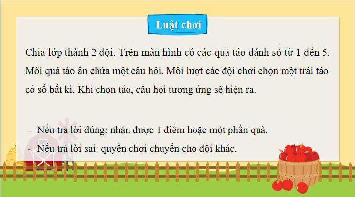 Trò chơi khởi động Toán 8 Bài tập cuối chương 5