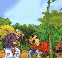 Giáo án mầm non: Sự tích cây nêu ngày Tết