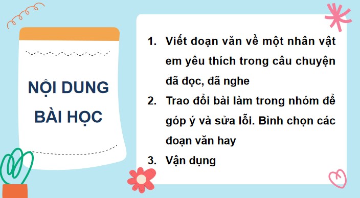 tieng viet 3 bai 24 viet doan van ve nhan vat yeu thich 4*548408